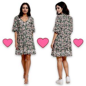 Johnny Was Jade Rebekah Poplin Mini Dress